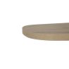 Table ovale 210 cm GABRIEL LIGHT en décor chêne clair
