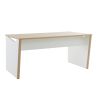 Bureau droit ITALIC en 120 cm ou 140 cm ou 160 cm proposé 2 finitions