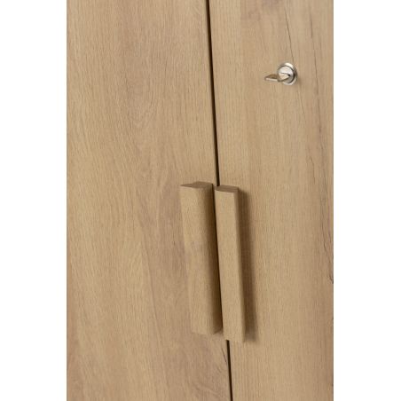 Armoire 2 portes ITALIC proposée en 2 finitions
