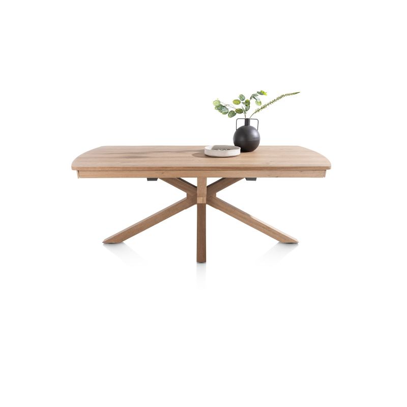 Nyon, table à rallonge 200 (+ 80) x 100 cm - Henders and Hazel