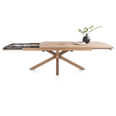 Nyon, table à rallonge 200 (+ 80) x 100 cm - Henders and Hazel