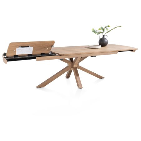 Nyon, table à rallonge 200 (+ 80) x 100 cm - Henders and Hazel
