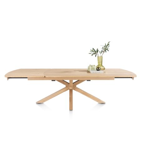Nyon, table à rallonge 200 (+ 80) x 100 cm - Henders and Hazel