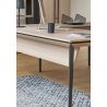 Voile de fond pour bureau 170 cmou 190 cm E-MOTION chêne structuré