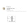 Rangement bas 2 portes E-MOTION chêne structuré