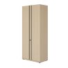 Armoire de rangement haut 2 portes E-MOTION chêne structuré