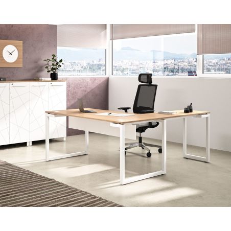 Retour pour bureau droit 140 cm ou 160 cm SUNDAY