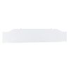 Voile de fond blanc SUNDAY pour bureau droit 140 cm ou 160 cm