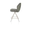 Bell, chaise de bar - piétement creme - pivotante - confort ressorts - calabria