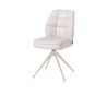 Bell, chaise - piétement crème - pivotante - relax - confort ressorts - tissu Calabria