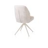 Bell, chaise - piétement crème - pivotante - relax - confort ressorts - tissu Calabria