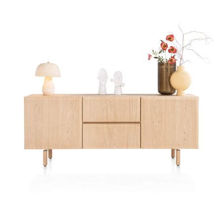 Azulo, buffet 200 cm - 2-portes + 2-tiroirs - Henders and Hazel