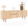 Azulo, buffet 240 cm - 3-portes + 2-tiroirs - Henders and Hazel