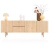 Azulo, buffet 240 cm - 3-portes + 2-tiroirs - Henders and Hazel
