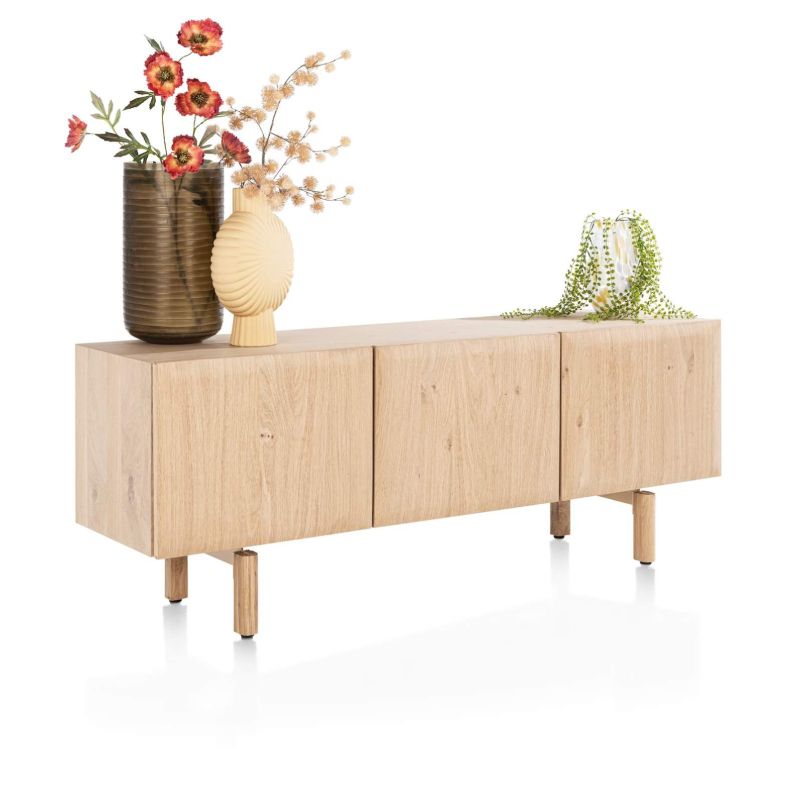 Azulo, buffet bas 160 cm - 3-portes - Henders and Hazel