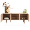 Azulo, buffet bas 160 cm - 3-portes - Henders and Hazel