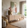 Azulo, buffet bas 160 cm - 3-portes - Henders and Hazel