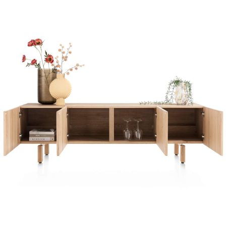 Azulo, buffet bas 200 cm - 4-portes - Henders and Hazel