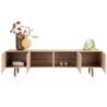 Azulo, buffet bas 230 cm - 4-portes - Henders and Hazel