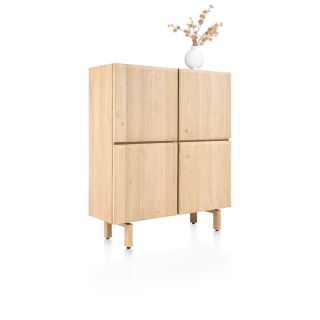 Azulo, buffet haut 120 cm - 4-portes - Henders and Hazel