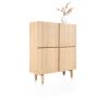 Azulo, buffet haut 120 cm - 4-portes - Henders and Hazel