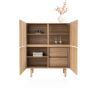 Azulo, buffet haut 120 cm - 4-portes - Henders and Hazel