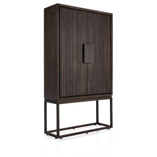 Amsterdam, armoire 120 cm - 2 portes + 2 tiroirs (+ LED) - Henders and Hazel