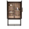 Amsterdam, armoire 120 cm - 2 portes + 2 tiroirs (+ LED) - Henders and Hazel