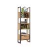 Metalo, bibliotheque 1-tiroir + 5-niches - 65 cm - Henders&Hazel