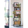 Metalo, bibliotheque 1-tiroir + 5-niches - 65 cm - Henders&Hazel