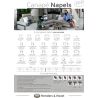 Napels, 3-places - Henders and Hazel