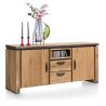 Buffet Farmland 2-portes + 2-tiroirs + 1-niche - 180 cm (+ LED) - Henders&Hazel