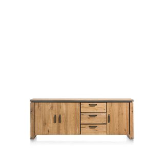 Buffet Farmland 3-portes + 3-tiroirs - 210 cm - Henders&Hazel