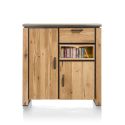 Highboard Farmland 2-portes + 1-tiroir + 1-niche - 125 cm (+ LED) - Henders&Hazel