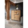 Highboard Farmland 2-portes + 1-tiroir + 1-niche - 125 cm (+ LED) - Henders&Hazel