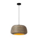 Lucide MADUKA - Suspension - 1xE27 - Brun - Premium