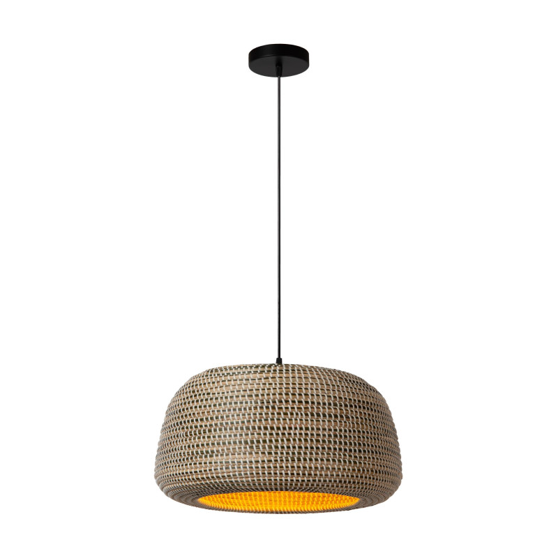 Lucide MADUKA - Suspension - 1xE27 - Brun - Premium
