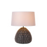 Lucide MADUKA - Lampe de table - Ø 45 cm - 1xE27 - Noir - Premium