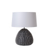 Lucide MADUKA - Lampe de table - Ø 45 cm - 1xE27 - Noir - Premium