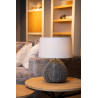 Lucide MADUKA - Lampe de table - Ø 45 cm - 1xE27 - Noir - Premium