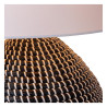 Lucide MADUKA - Lampe de table - Ø 45 cm - 1xE27 - Noir - Premium