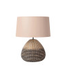 Lucide MADUKA - Lampe de table - Ø 45 cm - 1xE27 - Naturel - Premium