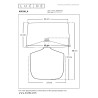 Lucide AMBALA - Lampe de table - Ø 35 cm - 1xE27 - Naturel - Premium
