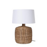 Lucide AMBALA - Lampe de table - Ø 45 cm - 1xE27 - Naturel - Premium