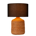 Lucide ARRAH - Lampe de table - Ø 35 cm - 1xE27 - Naturel - Premium
