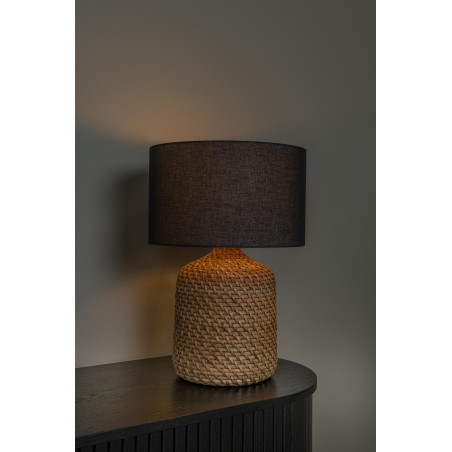 Lucide ARRAH - Lampe de table - Ø 35 cm - 1xE27 - Naturel - Premium