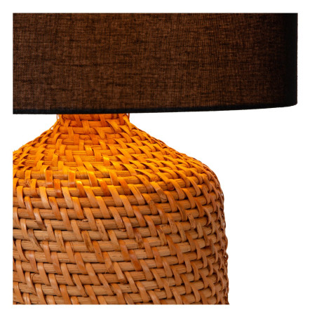 Lucide ARRAH - Lampe de table - Ø 35 cm - 1xE27 - Naturel - Premium