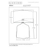 Lucide ARRAH - Lampe de table - Ø 35 cm - 1xE27 - Naturel - Premium