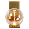 Lucide GISELA - Applique murale - LED Dim. - 1x5,8W 2700K - Avec module LED remplaçable - Ambre - Premium