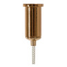 Lucide SLALOM - Suspension - LED Dim. - CCT - 1x80W 2200K/4000K - Crème - Premium